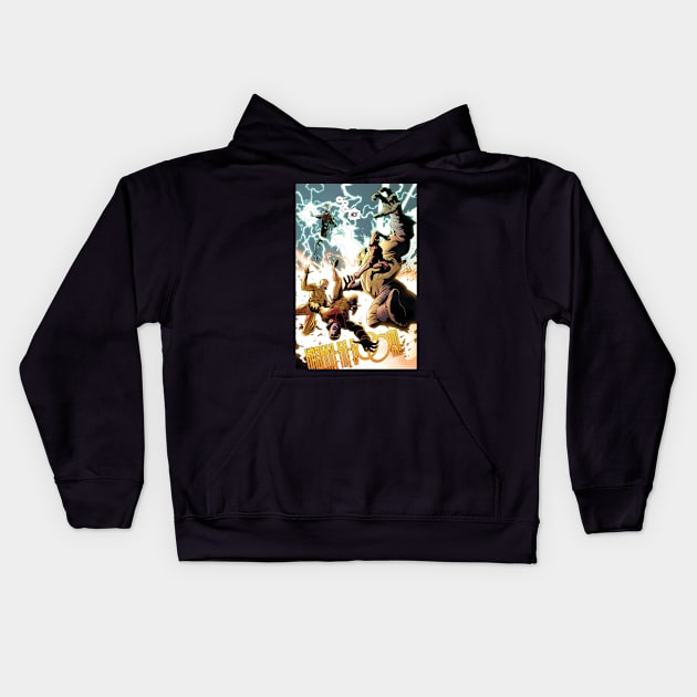 guardian of the globe Kids Hoodie by super villain